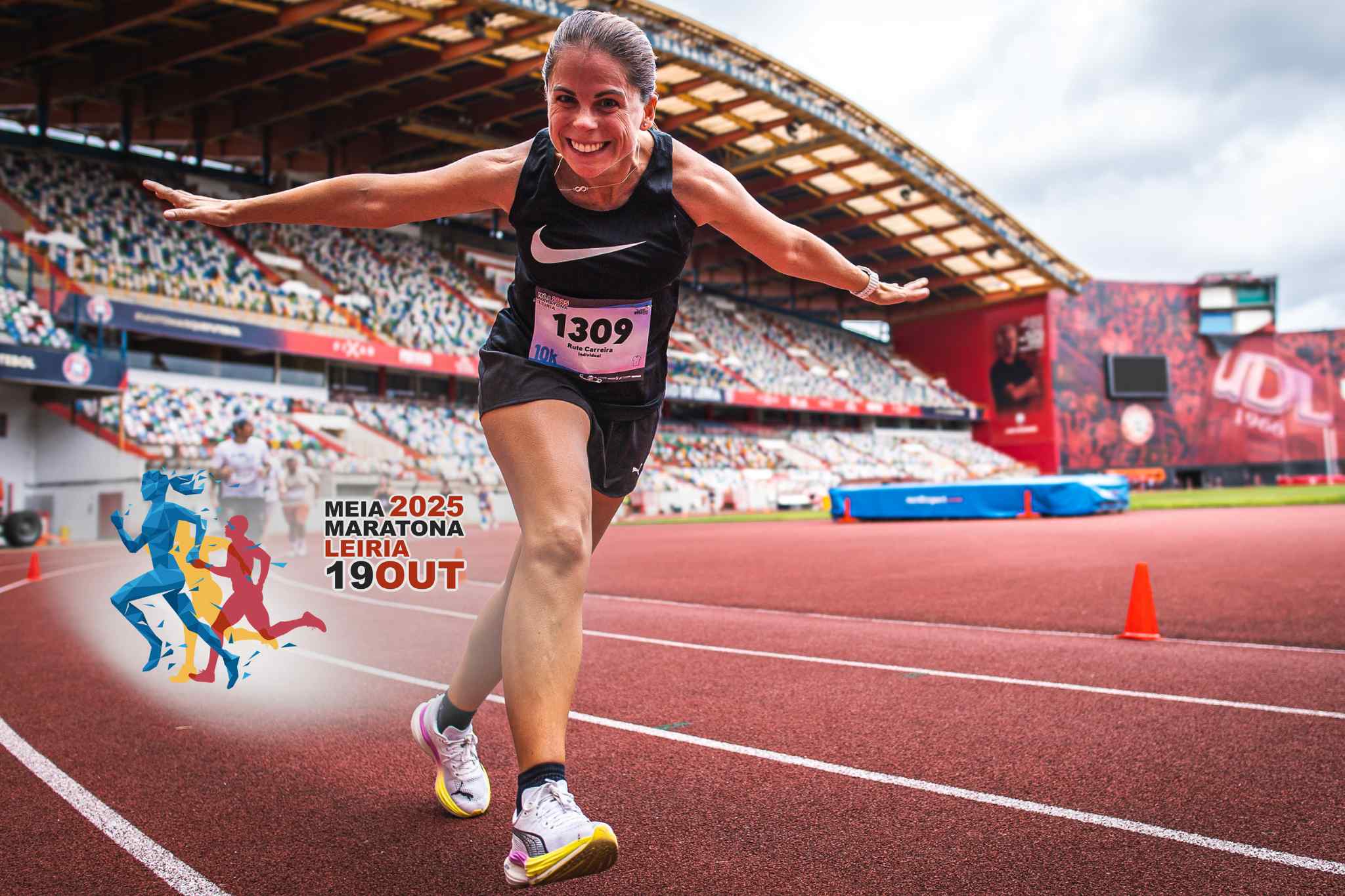 Cartaz de Meia Maratona de Leiria 2025
