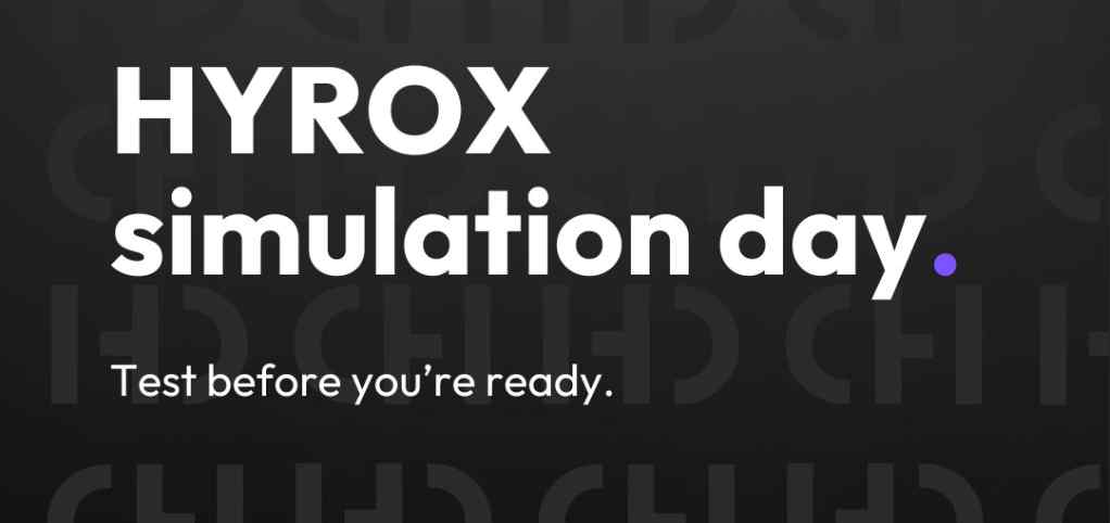 Cartaz de Hyrox Simulation Day