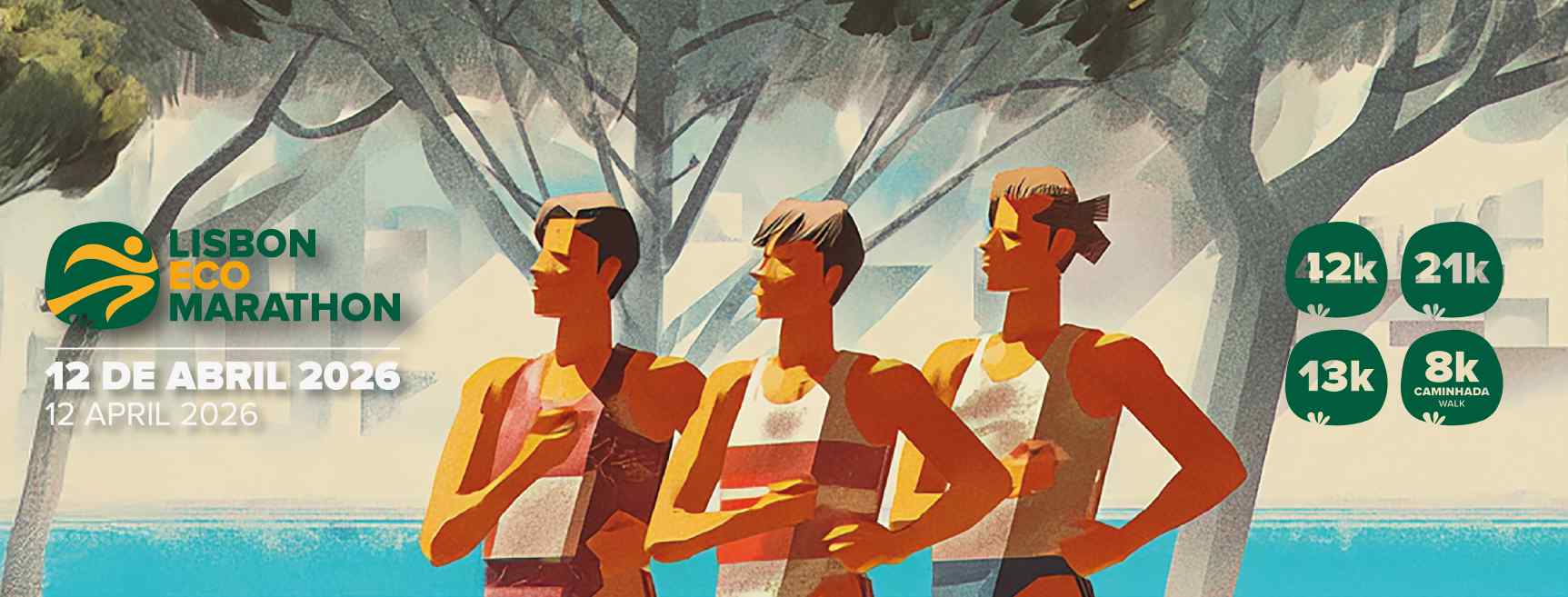 Cartaz de Lisbon Eco Marathon 2026
