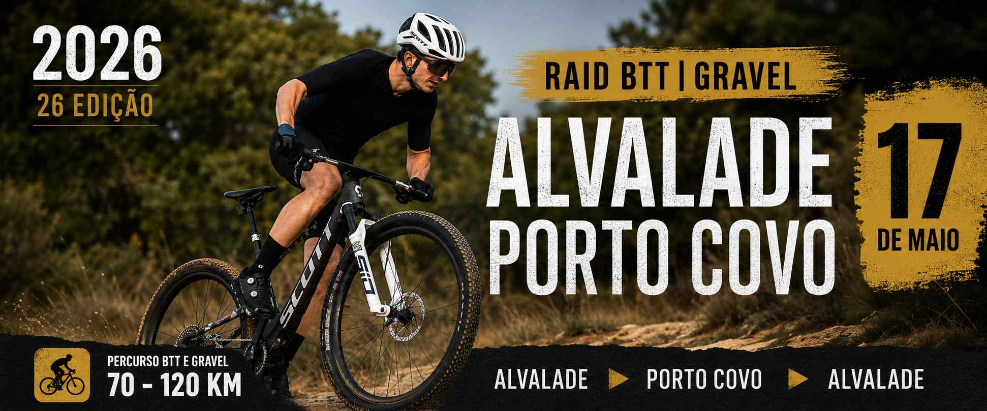Cartaz de 26° Raid Alvalade-Porto Covo