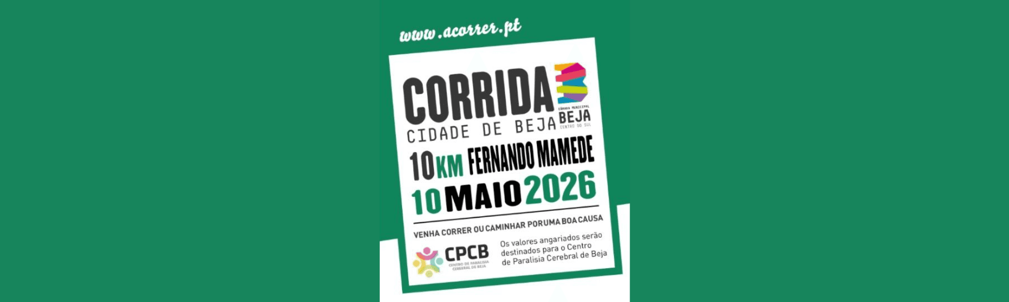 Cartaz de Corrida Cidade De Beja - 10Km Fernando Mamede